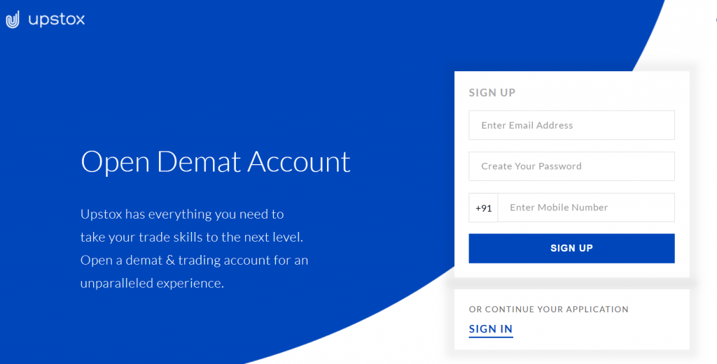 upstox demat account