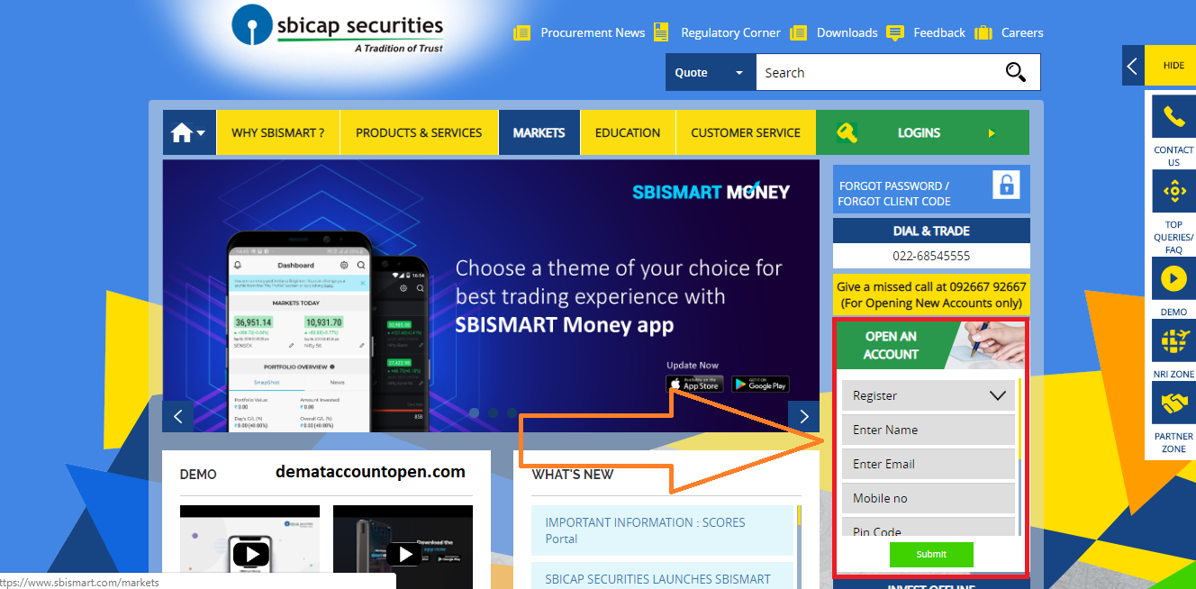 SBI Demat Account