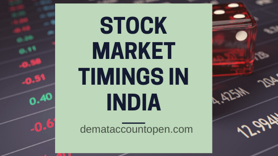 stock-market-timings in India