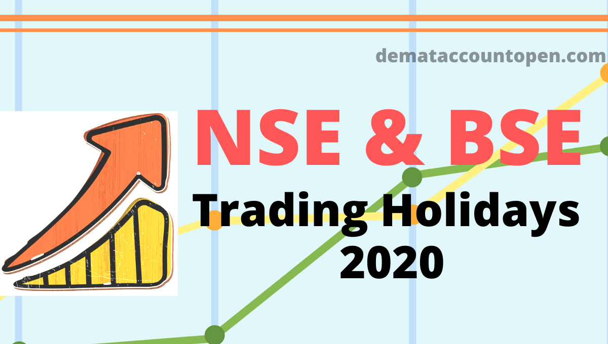 NSE Holidays 2020Stock Market Holidays for NSE, BSE, MCX