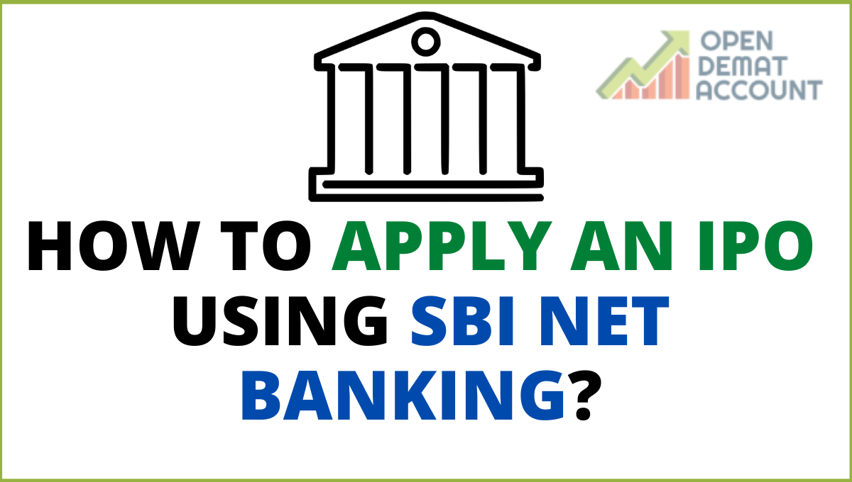 How to apply an IPO using SBI Net banking?