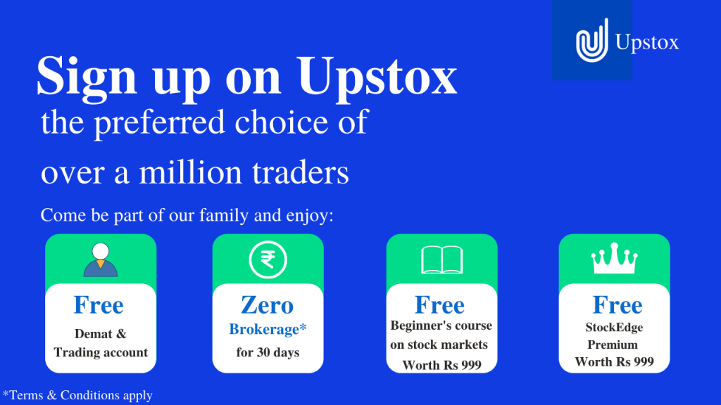 Upstox demat account opening offers