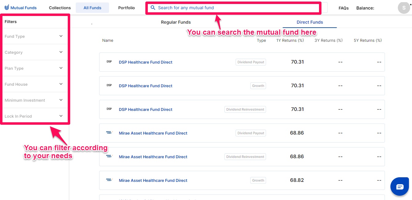 Upstox Mutual Fund